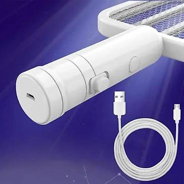 glodač: REKET I LAMPA PROTIV KOMARACA 2U1 NOVO STONA LAMPA I REKET | Cene — 5