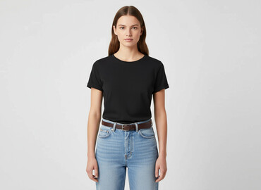 koszula abercrombie damska: H&M Basic, Футболка жіноча, розмір L