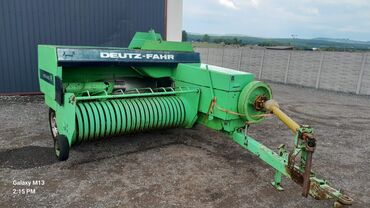 спортивный газон: Пресс-подборщик Deutz-Fahr Sipma предназначен для сбора и