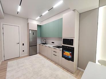 2 8: 3 комнаты, 105 м², Асанбай мкр Элитка, 3 этаж, Дизайнерский ремонт — 5