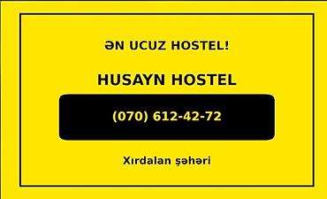 ehmed recebli kucesi: HUSAYN HOSTEL – Xırdalan şəhəri Xırdalanda yerləşən “HUSAYN HOSTEL” — 1