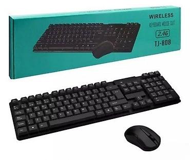 delimano aparat za vafle: BEZICNA TASTATURA I MIS - (SET) TJ-808 | -Klasična tastatura i miš — 1