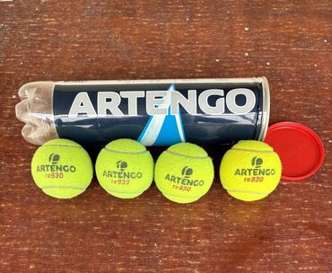 oyun topu: Tennis topu Artengo firması, yeni toplardı