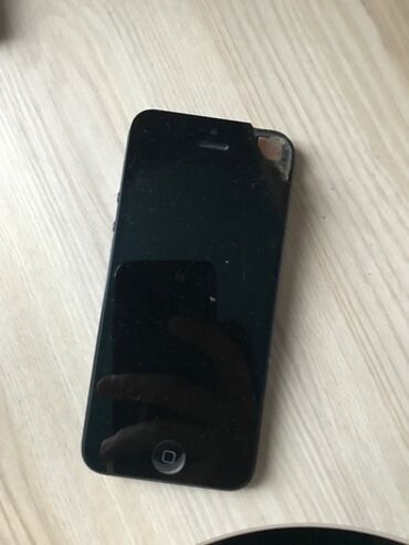 iphone 5s чехлы: IPhone 5s, 16 GB, Jet Black, Qırıq