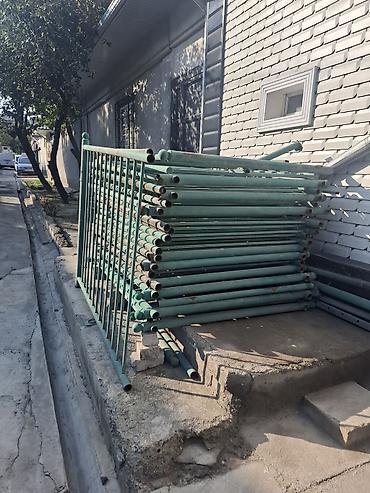 z pipe: Секция ограждения/забора из металла, разборная. Описание: - Материал — 4
