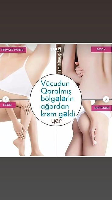 ayaqlar: Bikini, qoltuqaltı, dirsək və diz kimi qaralmaya meylli nahiyələr üçün — 2