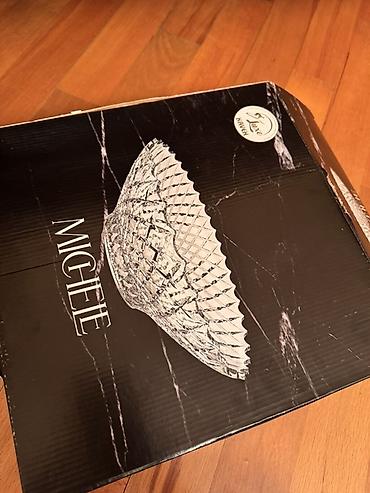 qutusu: Şüşə meyvə/qəlyanaltı qabı – MIGEIE (Lux) - Material: qalın, şəffaf — 2