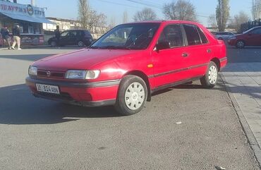 сан йонг: Nissan Sunny: 1991 г., 1.6 л, Механика, Бензин, Седан