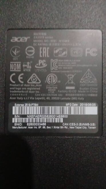 мобильные телефоны редми нот 8: Ноутбук, Acer, Б/у