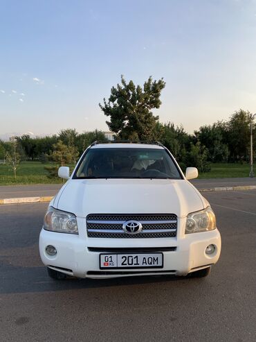 Toyota: Toyota Highlander: 2005 г., 3.3 л, Вариатор, Гибрид, Внедорожник