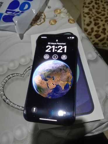 iphone 9 telefon: IPhone 12, 128 GB, Mavi, Zəmanət