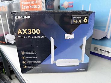 Маршрутизатор LB-LINK AX300 (модель BL-CPE600EU) - Тип: Wi‑Fi 6 4G