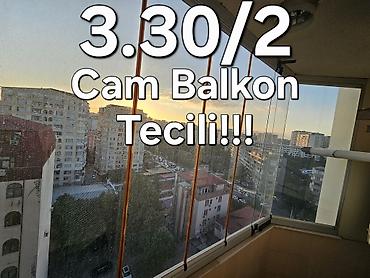 вешалка для белья на балкон: Şüşəbənd (panoramik sürgülü balkon sistemi) Razmer 330/200 3.3 uzunluq — 1