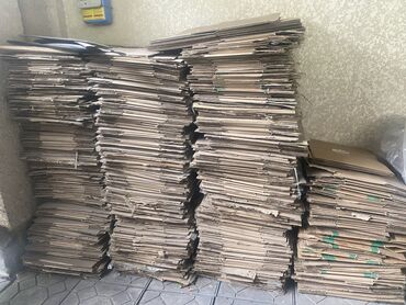 купить бумагу а4 оптом бишкек: Продаю б/у картонные коробки.Цена договорная. Самовывоз.Село Ново-
