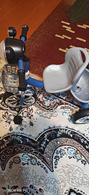 velosib: Uşaq üçtəkərli velosipedi - Pedallı, ön təkərdən ötürücülü - Möhkəm — 2