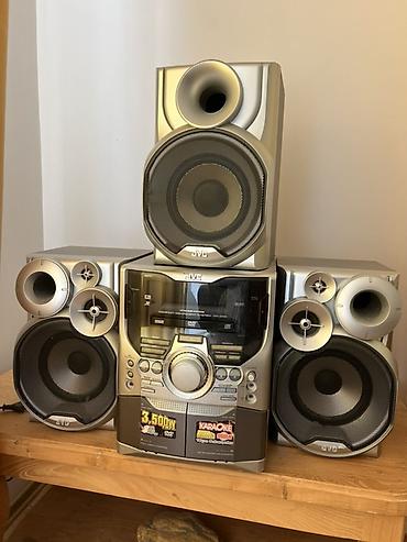 daf tandem: Музыкальный центр JVC с комплектом акустики 3-колонки + центральный — 1