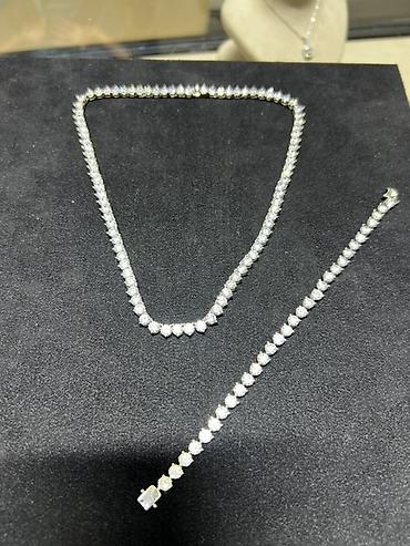 Серебряные украшения: Набор украшений, Проба 925, Женские, Новый — 6