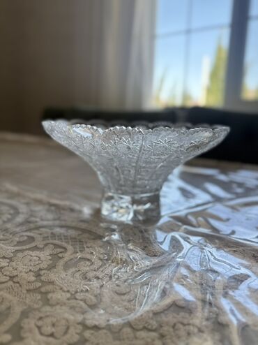 Digər dəstlər və servizlər: Çex Tom kristal süfrə dəsti – geniş seçim Giymetler Meyve vazasi — 9