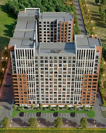 6 микрорайоне: 1 комната, 49 м², Тунгуч мкр Элитка, 6 этаж, ПСО (под самоотделку) — 5
