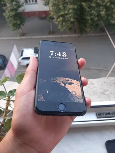 iphone xs black: IPhone 7, 32 GB, Qara, Barmaq izi