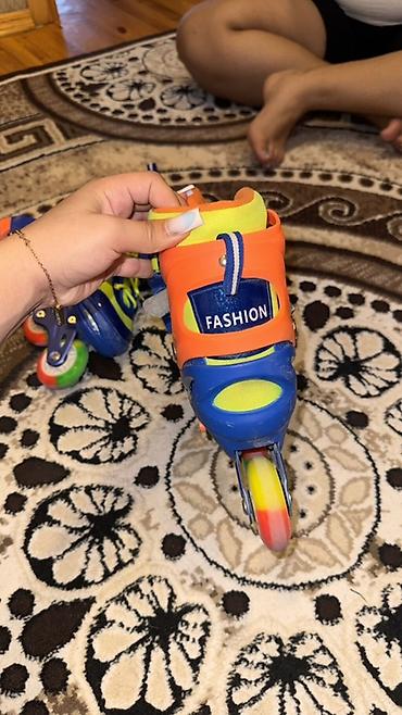 rollik: Uşaq üçün tənzimlənən təkərli konki (roller skates) - Rəng — 3