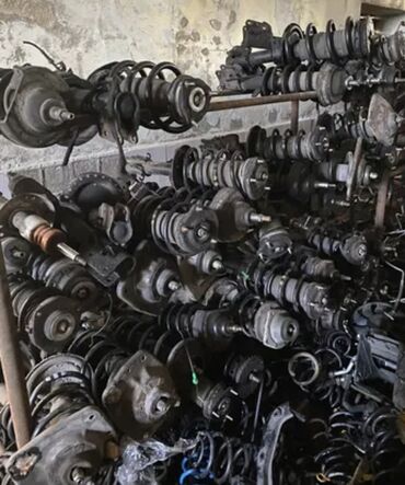 Амортизаторы, пневмобаллоны: Задний амортизатор, Передний амортизатор, Комплект амортизаторов Kia Б/у, Оригинал — 2