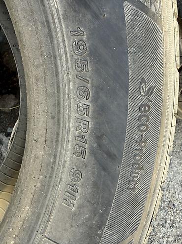 bridgeston: Шины 195 / 65 / R 15, Лето, Б/у, Комплект, Легковые, Корея, Bridgestone — 6
