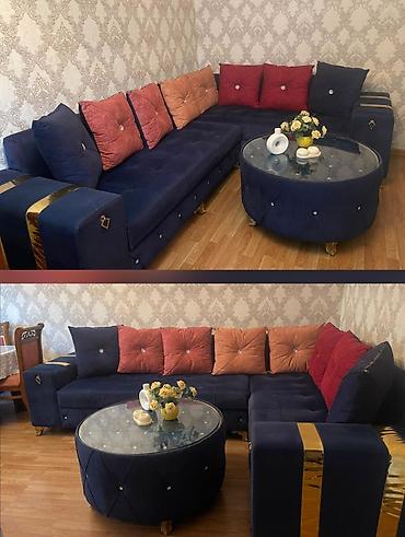 Künc divan – 550₼ • Ölçü: 2/3 • Baza var • Sifarişlə yığdırılıb • lalafo.az -da Künc divan – 550₼ • Ölçü: 2/3 • Baza var • Sifarişlə yığdırılıb •