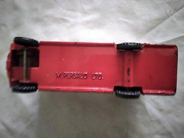Umetnost i kolekcionarstvo: Autobus M. Persaud Ltd.London Dabldeker,metalni 10,5 cm. izgreban — 4