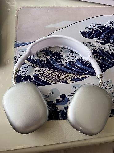 airpods max replika: Yeni Simsiz (Bluetooth) Qulaqcıqlar, Apple, rəng - Ağ — 1