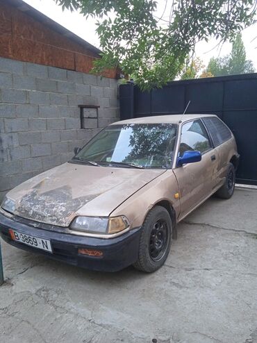 кузовной домкрат: Honda Civic: 1988 г., 1.6 л, Автомат, Бензин, Хэтчбэк