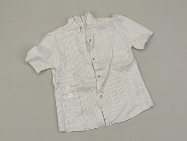 Koszula 2-3 lat, stan - Dobry, wzór - Jednolity kolor, kolor - Biały