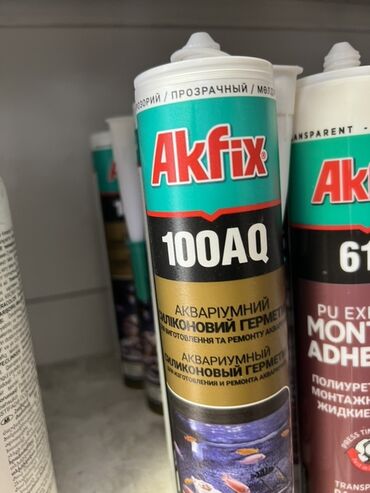 балык ферма: Akfix 100AQ — аквариумный силиконовый герметик (прозрачный)