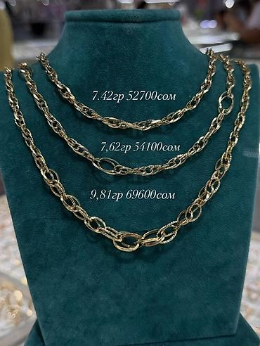 Цепочки: Золотые цепи 585 пр.Берекет гранд 62-место.Вотсап — 4