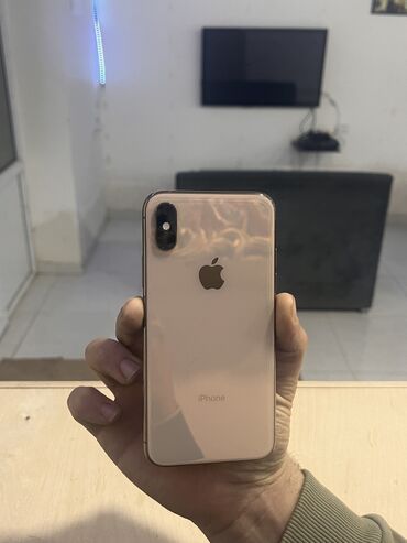 iphone xs ekran: IPhone Xs, 64 ГБ, Золотой, Отпечаток пальца, Face ID