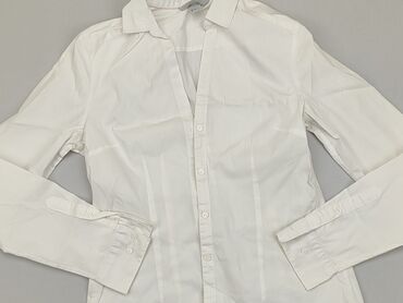 długie białe spódnice: Koszula Damska, H&M, S, stan - Dobry