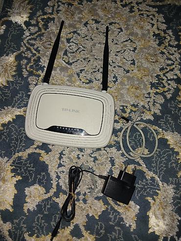 WiFi роутер TP-Link TL-WR841N v.10, 2 антенны, 4 порта LAN, 1 WAN at lalafo.kg WiFi роутер TP-Link TL-WR841N v.10, 2 антенны, 4 порта LAN, 1 WAN