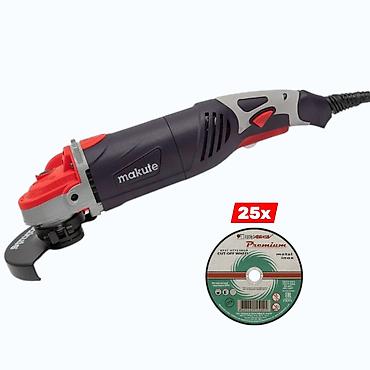 Elektrik əl alətləri: №: 3019 Məhsulun adı: Cilalama maşını Makute AG007 UM-S102 125/1400 — 1