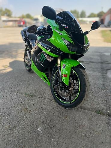 ремонт сколов над лобовым стеклом: Спортбайк Kawasaki, 1000 куб. см, Бензин, Взрослый, Новый — 3