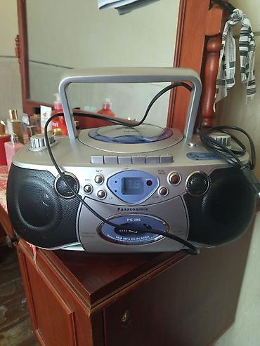 panasonic музыкальный центр: Panasaoenic PS-195 portativ audio mərkəzi - Funksiyalar: CD/VCD/MP3 — 1