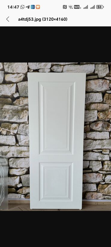 Otaq qapıları: Yeni Otaq qapısı Zamok ilə, Zəmanətsiz, Ödənişli quraşdırma, Pulsuz çatdırılma — 5
