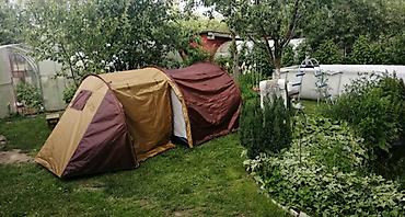 Палатки: Новая палатка 4х местная, двухслойная: состоит из внешнего тента и at lalafo.kg — 3 Палатки: Новая палатка 4х местная, двухслойная: состоит из внешнего тента и — 3