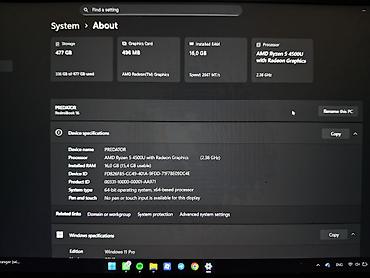 type: Ультрабук, Б/у, AMD Ryzen 5 — 7