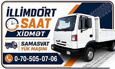Avto xidmətlər: Samosval yük maşını – 24/7 xidmət - Hidravlik qaldırıcı ilə təchiz — 8