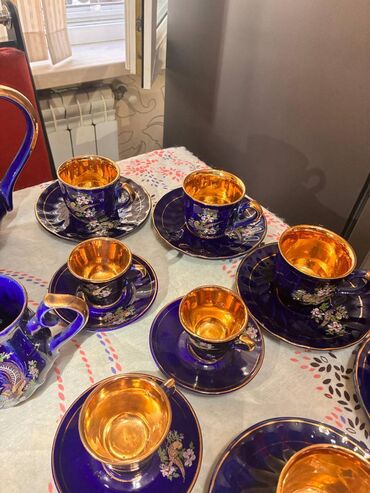 Çay dəstləri və servizlər: Çay dəsti, rəng - Göy, Kobalt, 6 nəfərlik -da lalafo.az — 3 Çay dəstləri və servizlər: Çay dəsti, rəng - Göy, Kobalt, 6 nəfərlik — 3