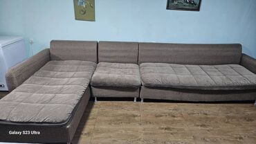 диванчик для прихожей: Угловой диван, C подушками, Трёхместный и более
