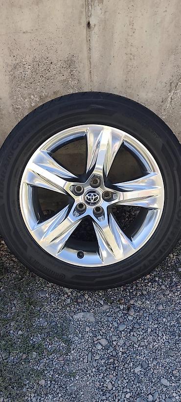 honda lago: Колеса в сборе 245 / 55 / R 19, Всесезонная, Б/у, Комплект, Внедорожные (АТ/МТ), Литые, отверстий - 5 — 6