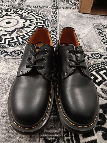 Туфли: Классические дерби в стиле Dr. Martens 1461 - Материал верха: чёрная — 1