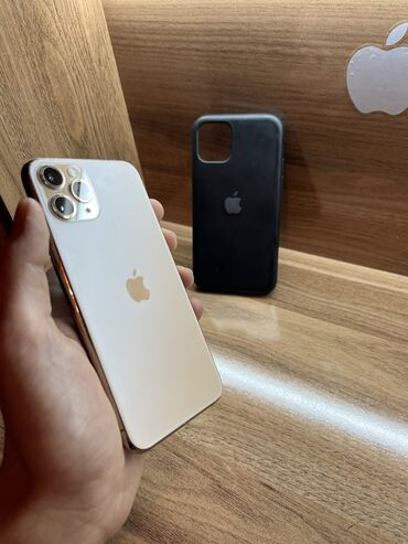 ayfon zəngləri: IPhone 11 Pro, 256 GB, Qızılı, Simsiz şarj, Face ID