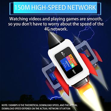 4g data kart: 4G LTE MiFi Cib Wi‑Fi Routeri - Dünya üzrə işləmə: Asiya, Afrika — 5